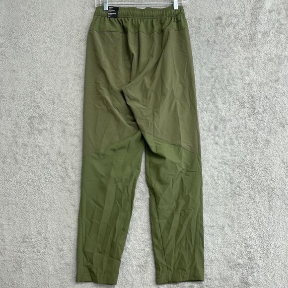 NEW Adidas Men's S Training Track Pants Olive Green Regular Fit - Picture 3 of 10